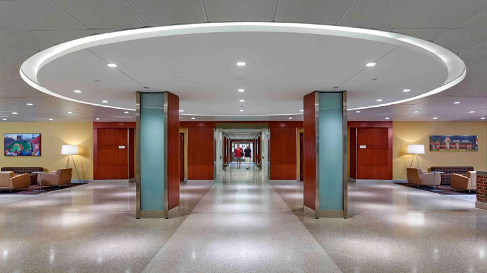New entry hall