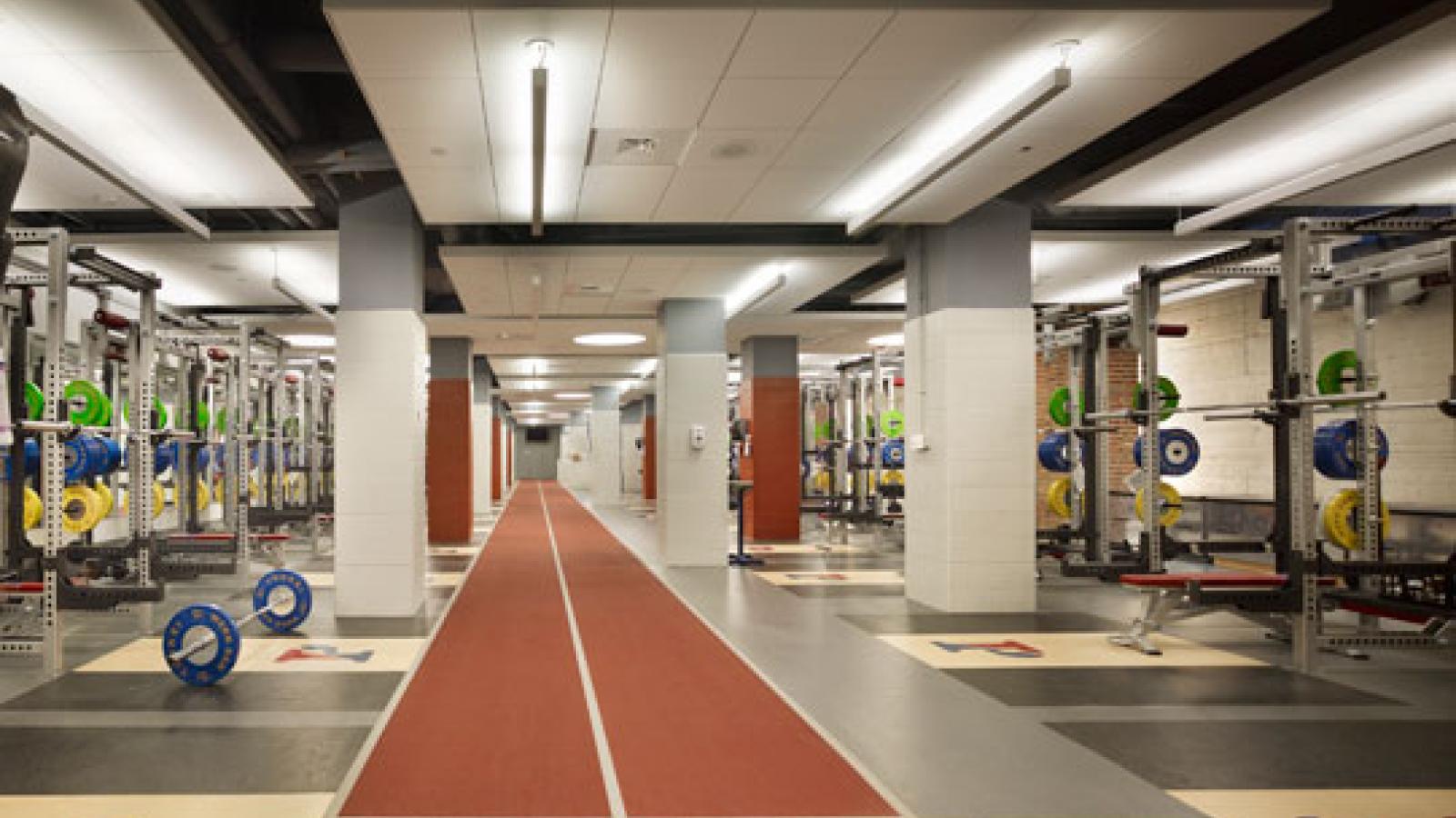 Varsity Performance Facility in Weiss Pavilion