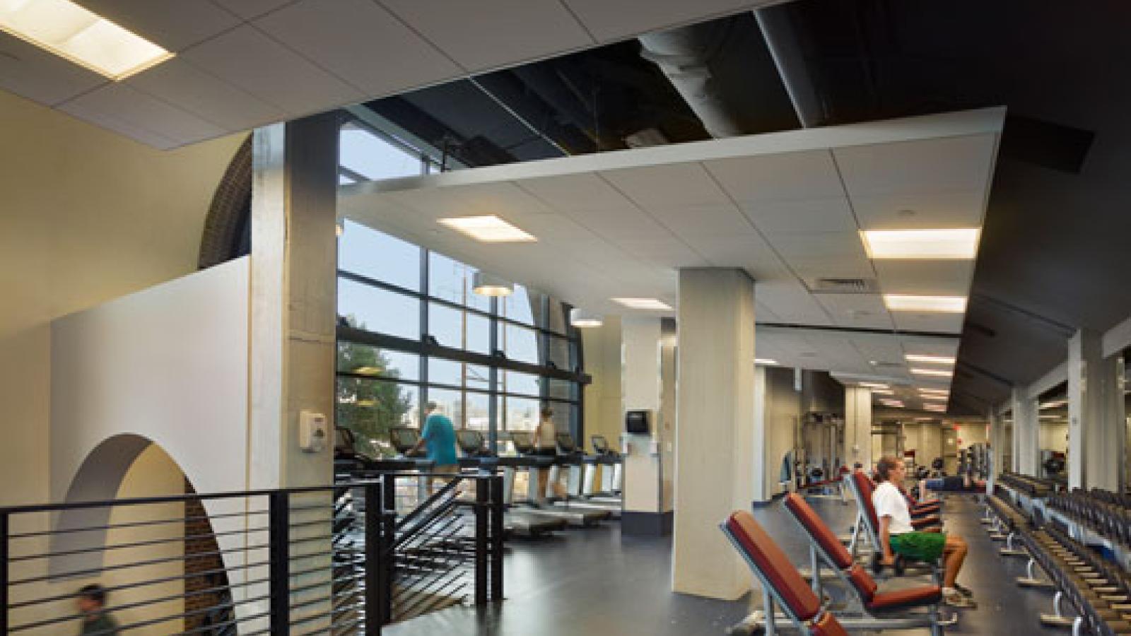 Fox Fitness Center in Weiss Pavilion