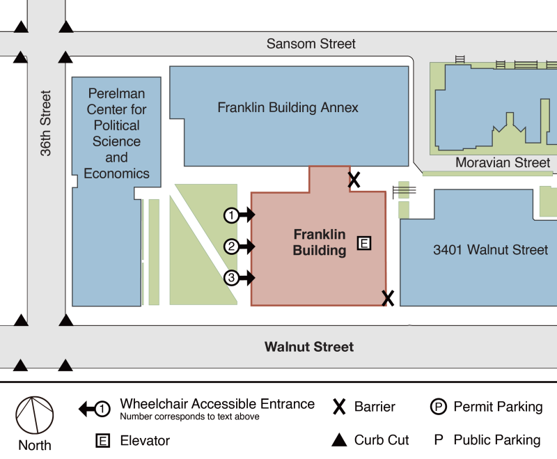 Franklin Building Accessibility Map