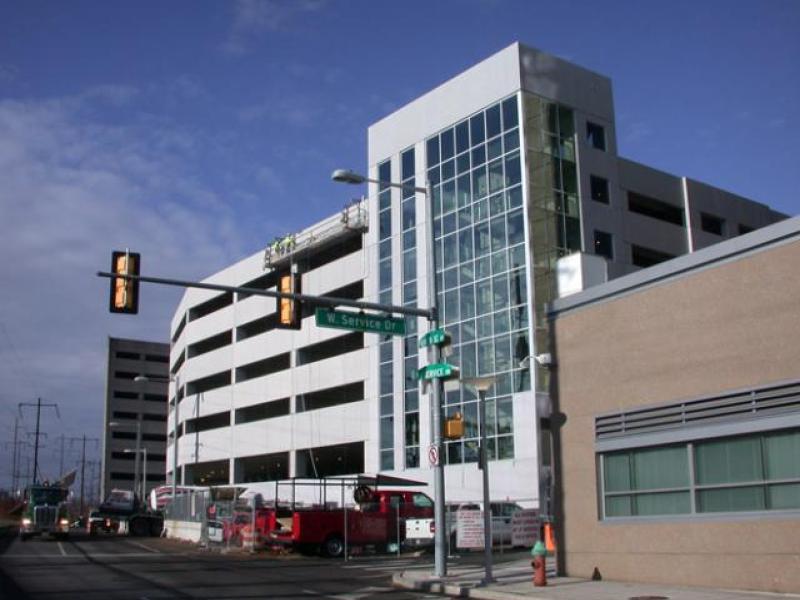 main public parking garage for Civic Center