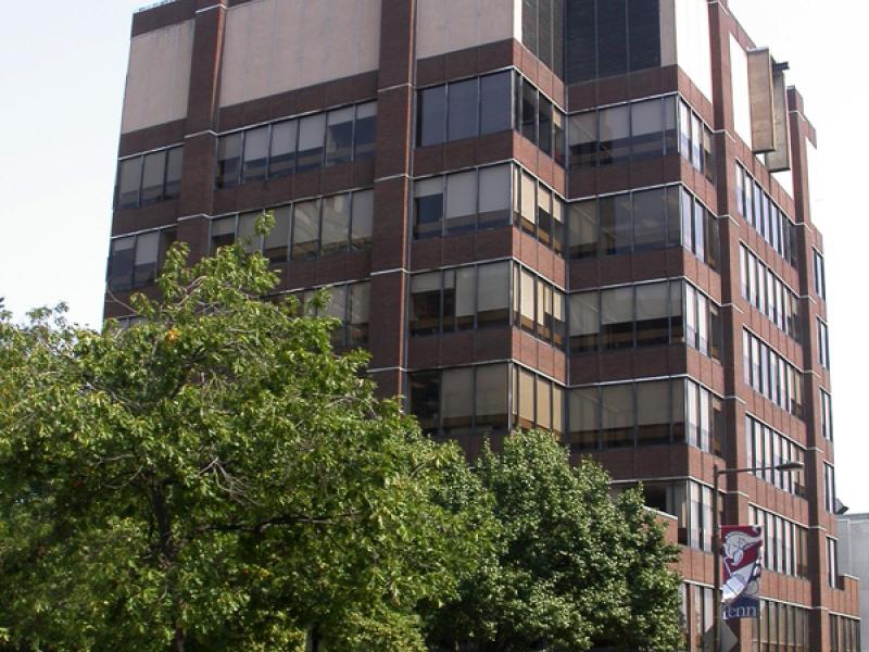 Franklin Building from the ground level