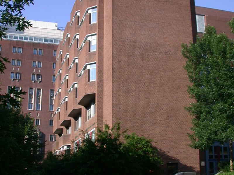 Williams Hall street view looking up