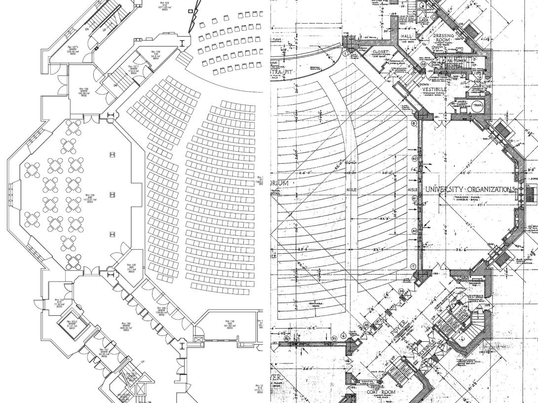 Blueprint of space planning at Penn