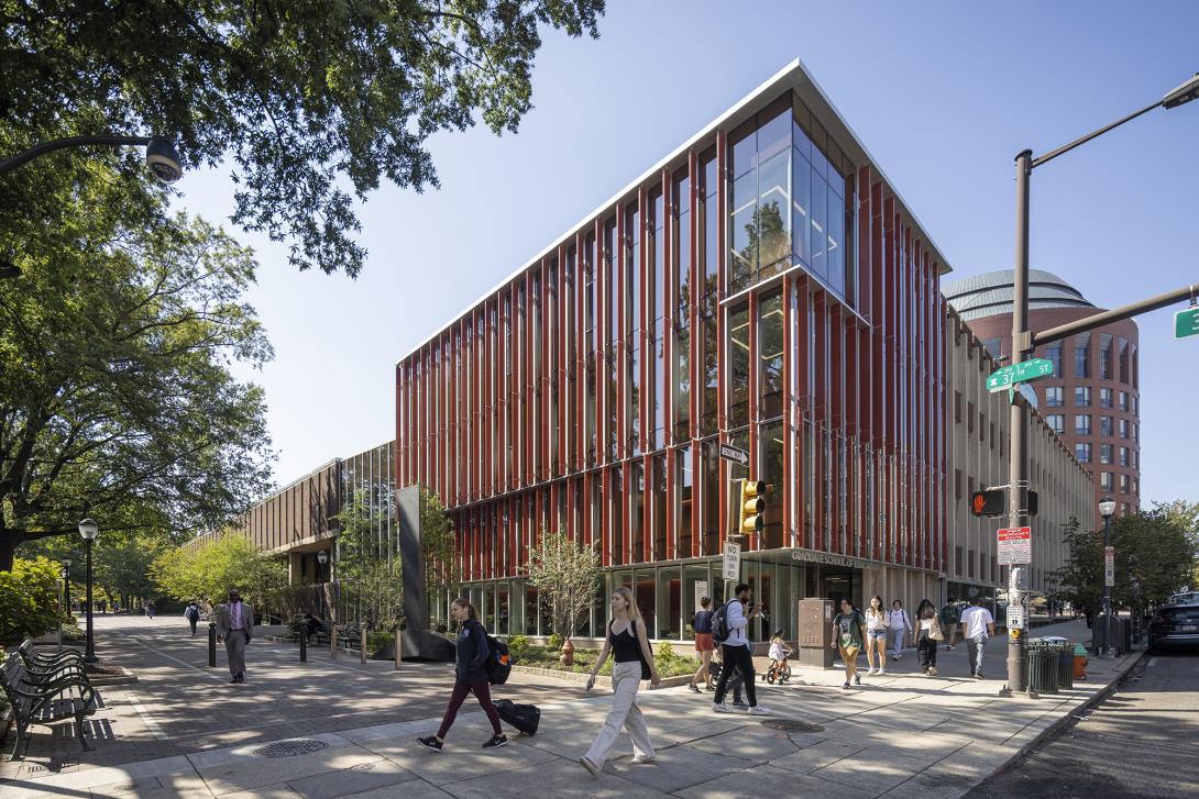 Street View photo of renovated Graduate School of Education 