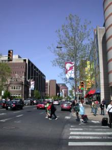 Banners on Walnut Street