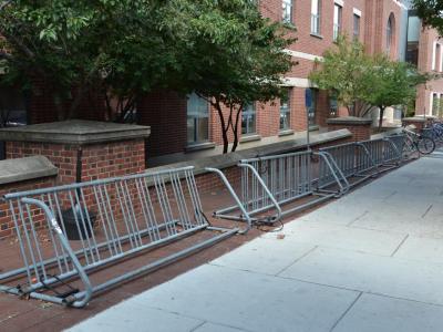 Golkin Hall bike rack