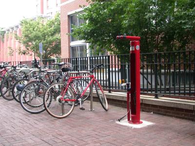 Pottruck bike repair station