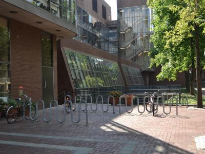 Vance Hall bike rack