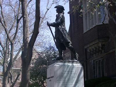 The Youthful Franklin statue