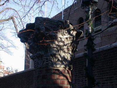 Corinthian Column Capitals seen from below