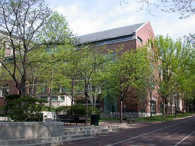 Lauder Institute surrounded by trees