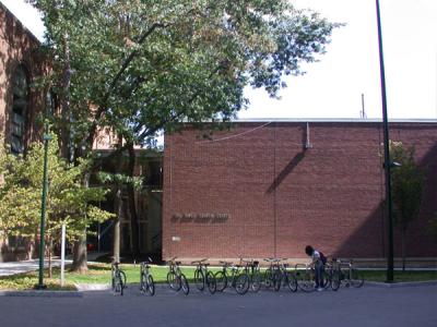 Penn Squash Center side of the building