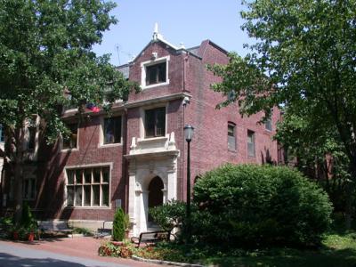 Sweeten Alumni House, E. Craig Sweeten street view