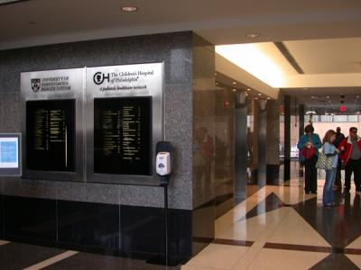 Student Health Service foyer 