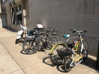 Institute of Contemporary Art Bike rack