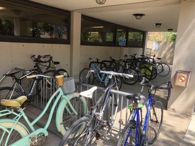 International House bike rack
