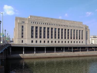 former Post Office view from waterfront