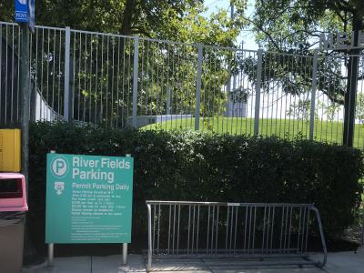 Meiklejohn Stadium bike rack