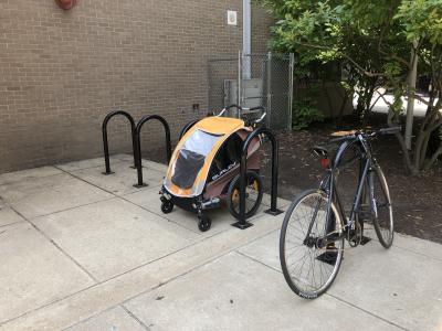 Penn Alexander School bike rack